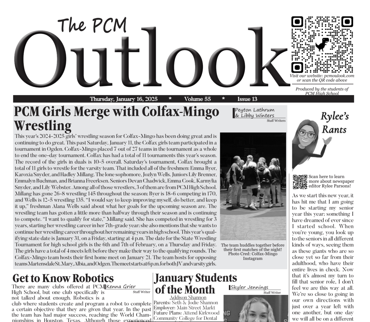 The Outlook - January 16, 2025